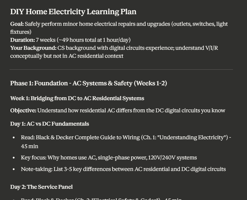 Demo - example output screenshot 1